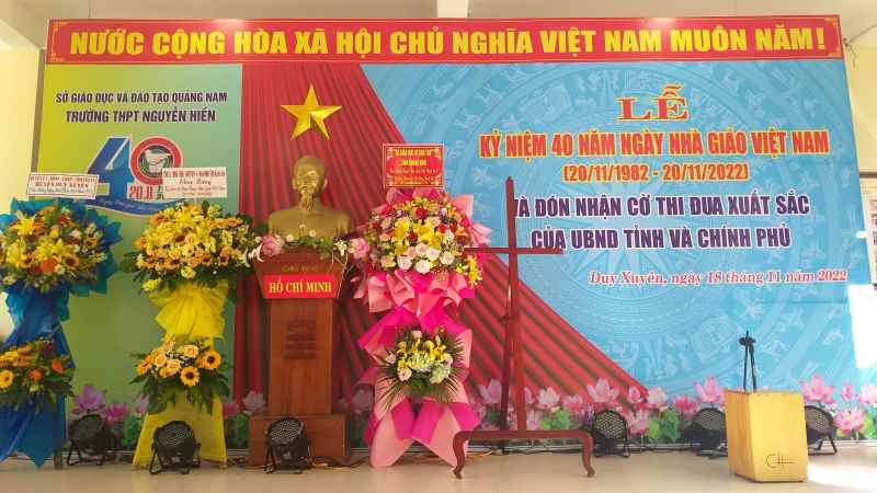 LỄ KỶ NIỆM 40 NĂM NGÀY NHÀ GIÁO VIỆT NAM