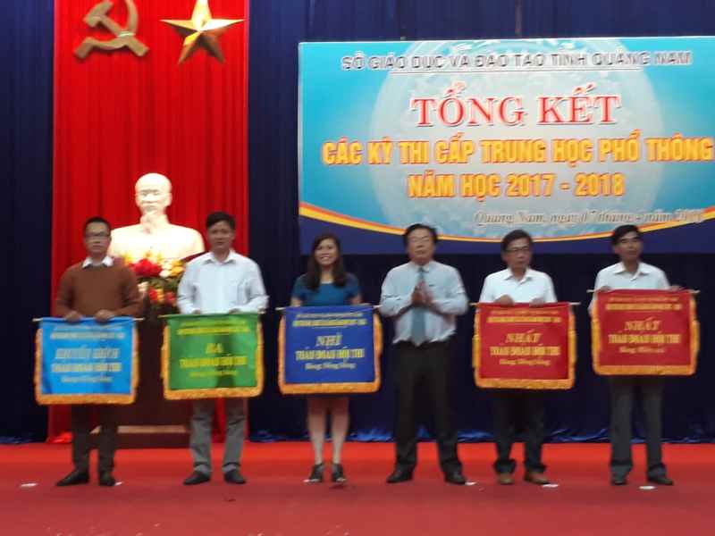 TUYÊN DƯƠNG HỌC SINH ĐẠT GIẢI TRONG HỘI THI TÀI NĂNG CẤP TỈNH NĂM HỌC 2017 - 2018