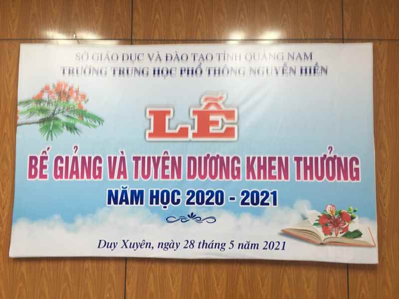 LỄ BẾ GIẢNG TRỰC TUYẾN NĂM HỌC 2020-2021