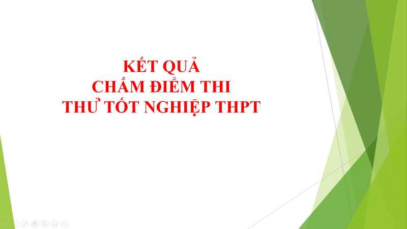 KẾT QUẢ ĐIỂM CÁC BÀI THI THỬ TỐT NGHIỆP THPT KHÓA 06/06/2021