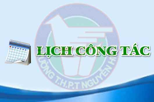 LỊCH CÔNG TÁC THÁNG 1 NĂM 2018
